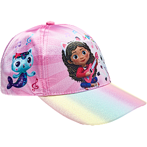 Gabbys Dukkehus børne kasket str. 52 - pink