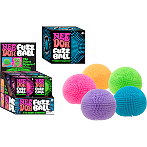 Needoh Fuzz Ball Classic squish legetøj – flere varianter - assorteret