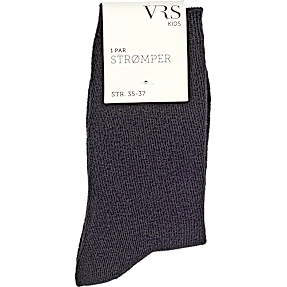 VRS børne strømper str. 35/37 - sort