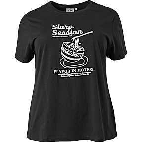 VRS dame T-shirt str. 50 - sort