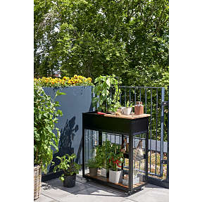 Juliana Vertical minidrivhus - sort