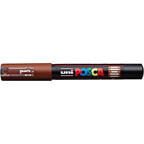 Posca PC1MC vandbaseret tusch - brun