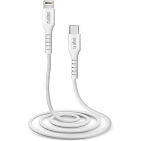SBS lightning kabel 1 meter - hvid