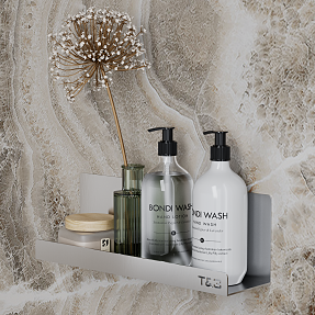 T&B hylde - støvet aluminium