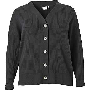 VRS dame cardigan str. 48 - sort