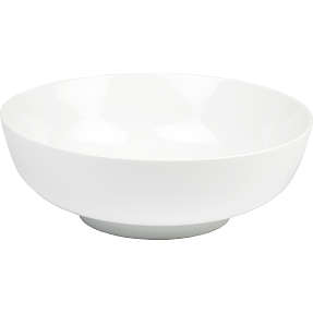 Salatskål - hvid
