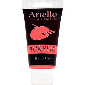 Artello akrylmaling 75 ml - Neon Pink