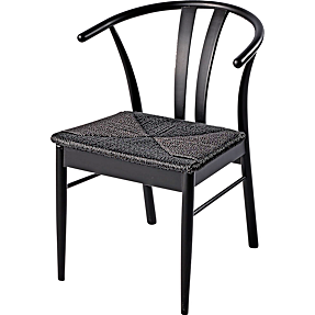 Dolleris spisebordsstol - sortmalet bøg