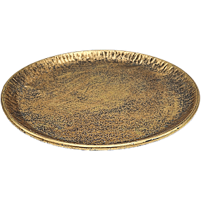 Dekorationsfad med fødder D: 38 cm - guld