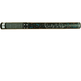 Konfettirør gender reveal 60 cm - blå