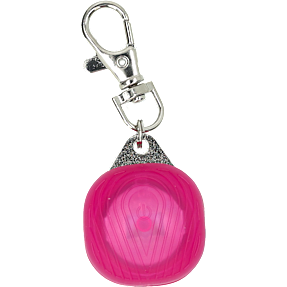 Hundeblinker m. LED - pink