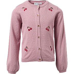 VRS børne cardigan str. 146/152 - rosa