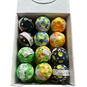 Hoppebold planet 6 cm - flere varianter - assorteret