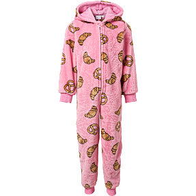 VRS børne heldragt str. 122/128 - rosa