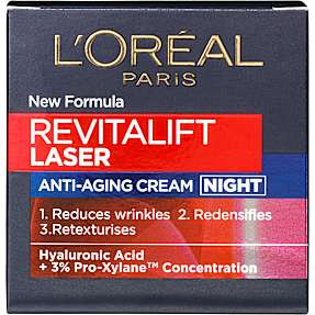 Anti-age natcreme m. hyaluronsyre