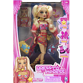 Dress to Impress Fashion dukke - Bubblegum