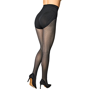 VRS dame strømpebukser str. 2XL - sort