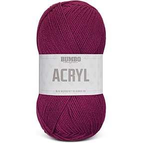 BUMBO Akrylgarn - Retro bordeaux 052