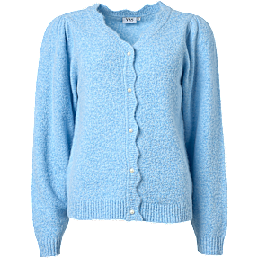 VRS dame cardigan str. L - blå