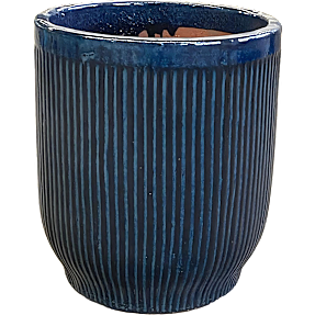 Antony krukke - blå - Ø:24 H:26 cm