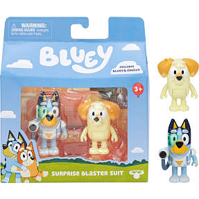 Bluey figurer 2 stk. - Assorteret