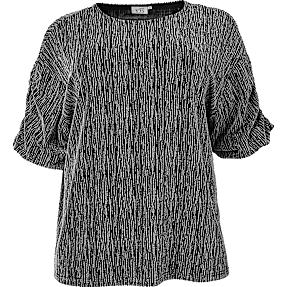 VRS dame top str. 48 - sølvfarvet