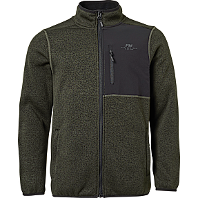 Performance Nation herre fleece jakke str. S - mørkegrøn