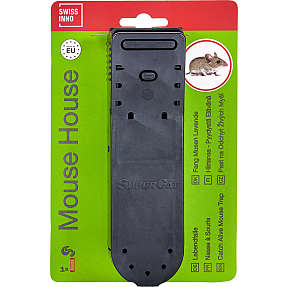 Musefælde inkl. madding<BR>