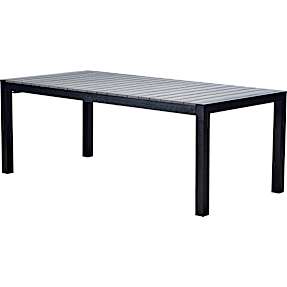 Canberra havebord 205/275 cm firkantet - lysegrå