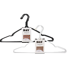 Bøjle i metal - sort / hvid