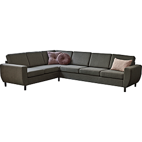 Rom Nordic vendbar hjørnesofa - grøn