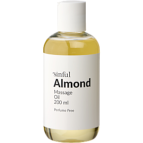 Sinful mandel massageolie 200 ml