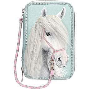 Miss Melody penalhus med indhold - hest