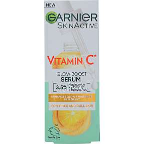 Glow Boost serum m. C-vitamin, niacinamid, salicylsyre og melasyl