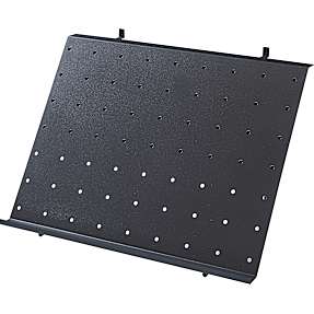 Millex skohylde til akustikpanel - sort