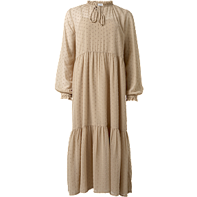 VRS dame kjole str. L - brun