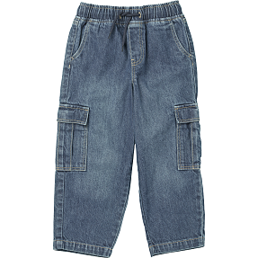 VRS børne denimbukser str. 122 - blå