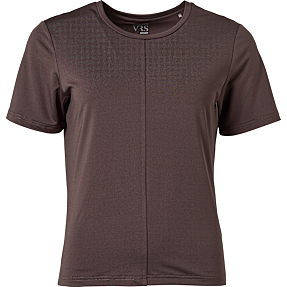 VRS dame trænings T-shirt str. S - brun
