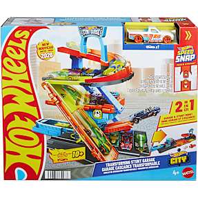 Hot Wheels Transforming Stunt Garage legesæt