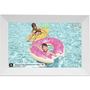 Denver frameo digital Wi-Fi fotoramme 10,1" PFF-1024W - hvid