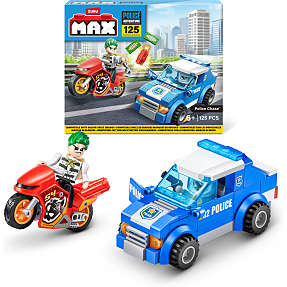 Max Bricks politistation - 121 brikker