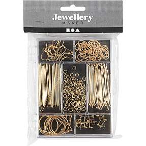 Smykke startsæt - guldfarvet