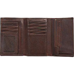 Herre skindpung - brun