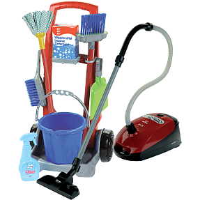 Rengøringsvogn m. miele støvsuger