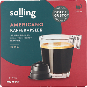 Americano kaffekapsler