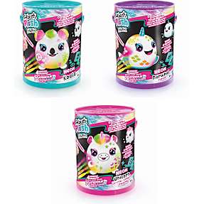 Airbrush Plush Neon Squishpals malebøtte