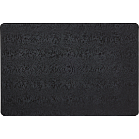 Salling dækkeserviet i læderlook - sort