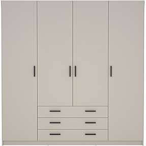 Sprint garderobeskab - beige