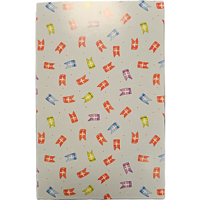 Salling kort med kuvert - flag