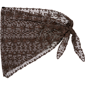 CBYH dame blonde tørklæde str. 130x40 cm - brun